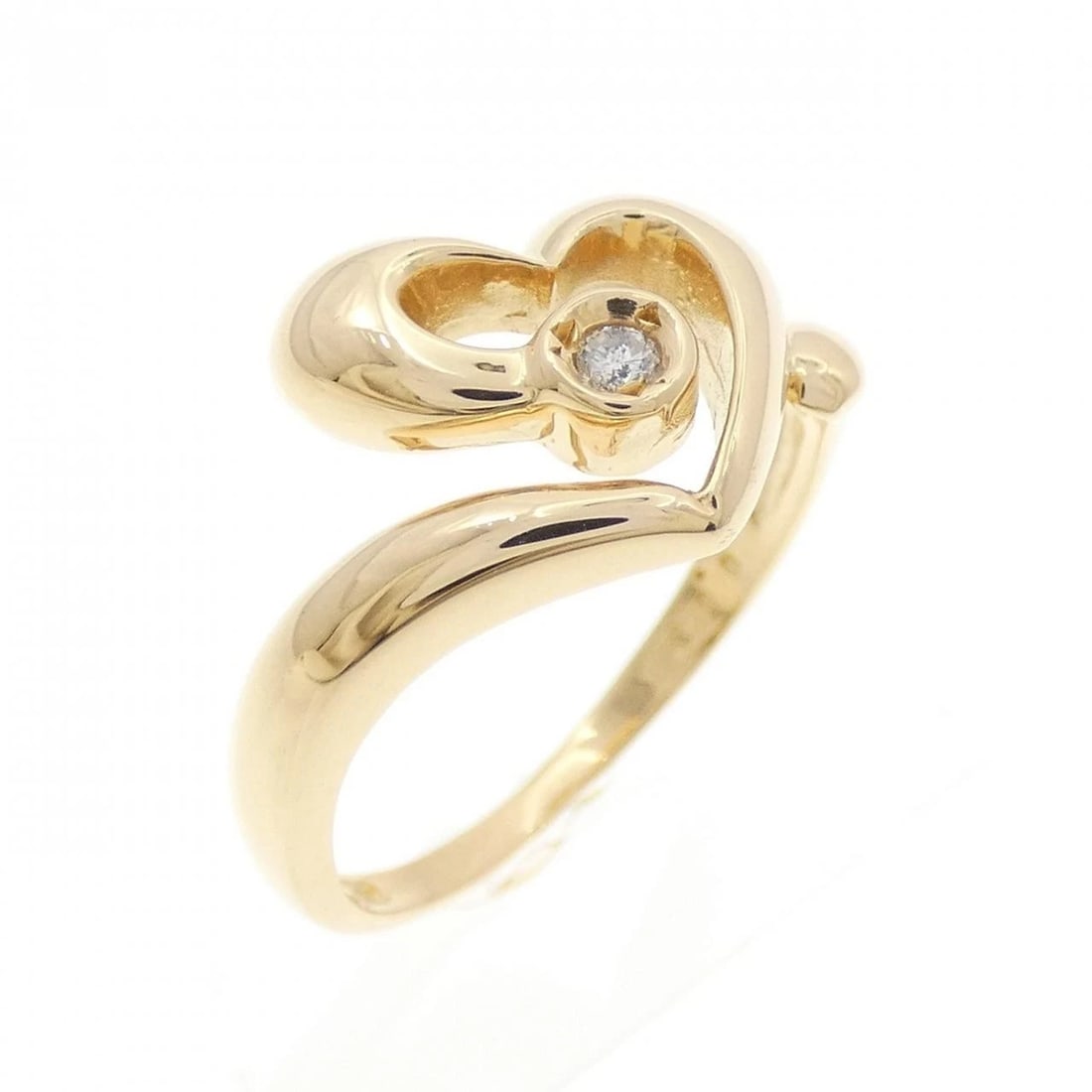 K18YG DIAMOND RING: K18YG Diamond Ring Brand: Unbranded Type/Style: Diamond Ring Material: 18K Yellow Gold, Main Stone/Creation Natural Color: Yellow Gold Size: US 6 Accessories: None Accessories Notice: When purchasing