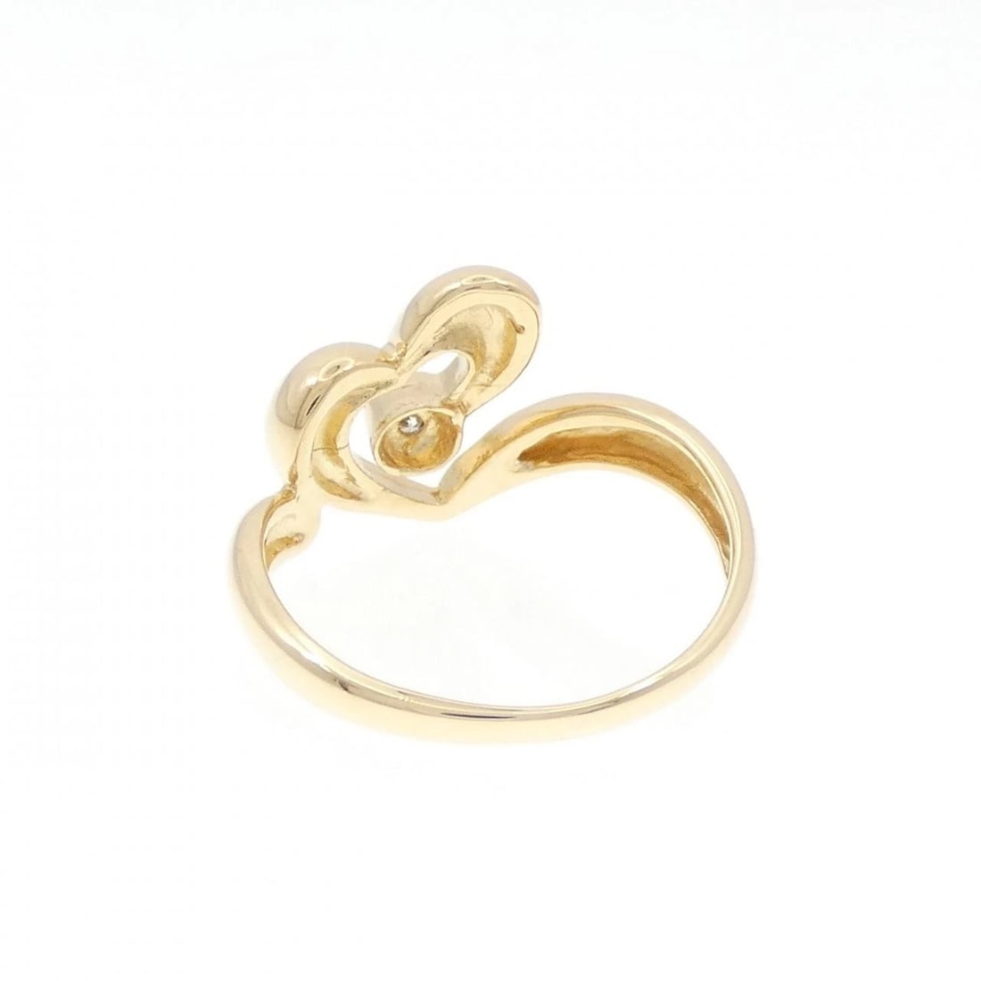 K18YG DIAMOND RING - 3