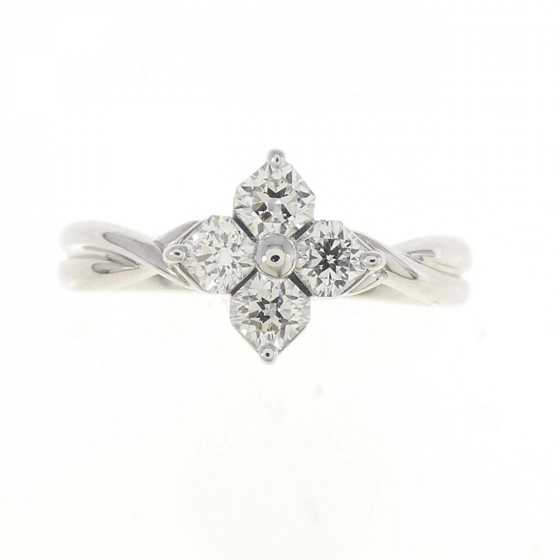PT950 DIAMOND RING 0.50CT - 2