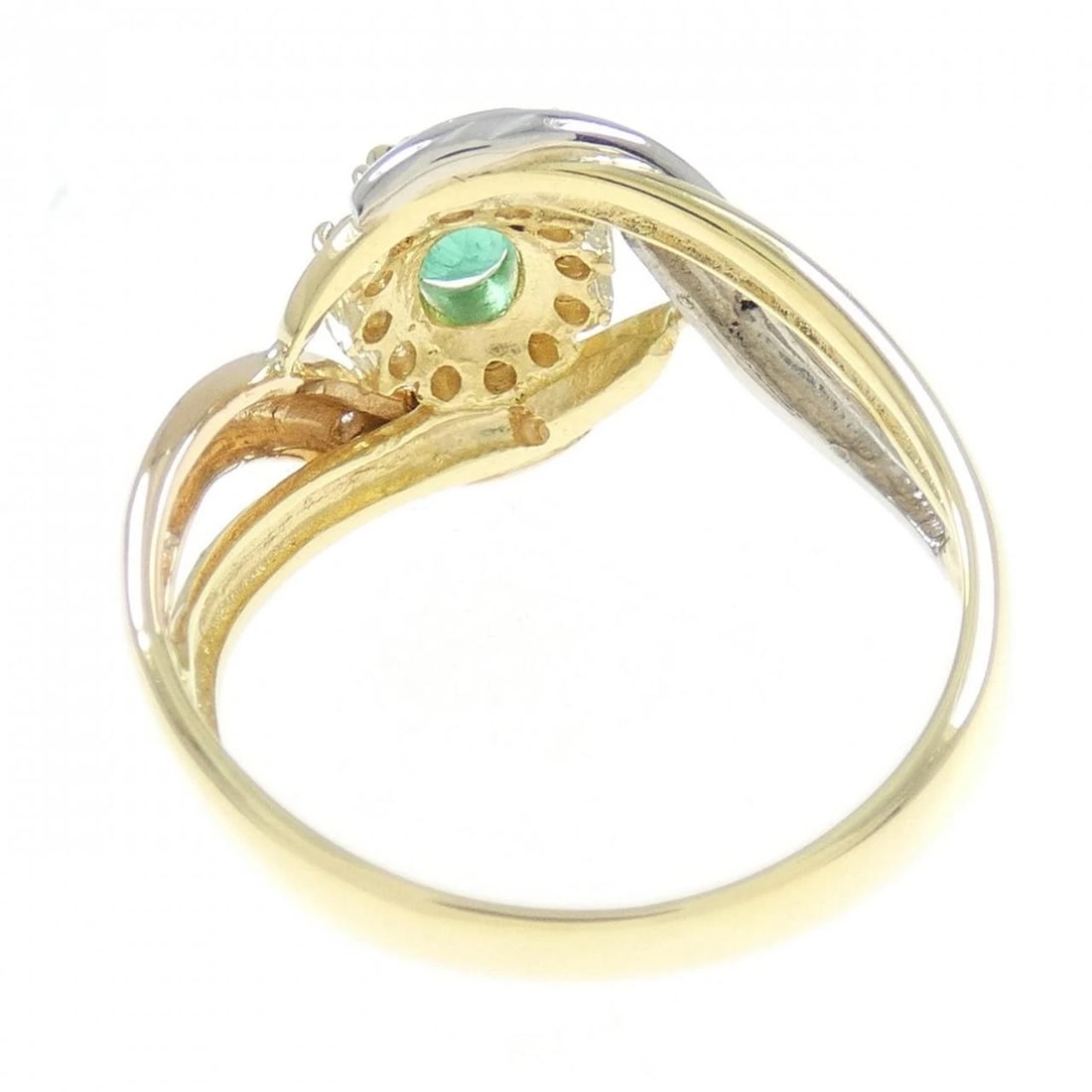 K18YG DIAMOND RING - 3