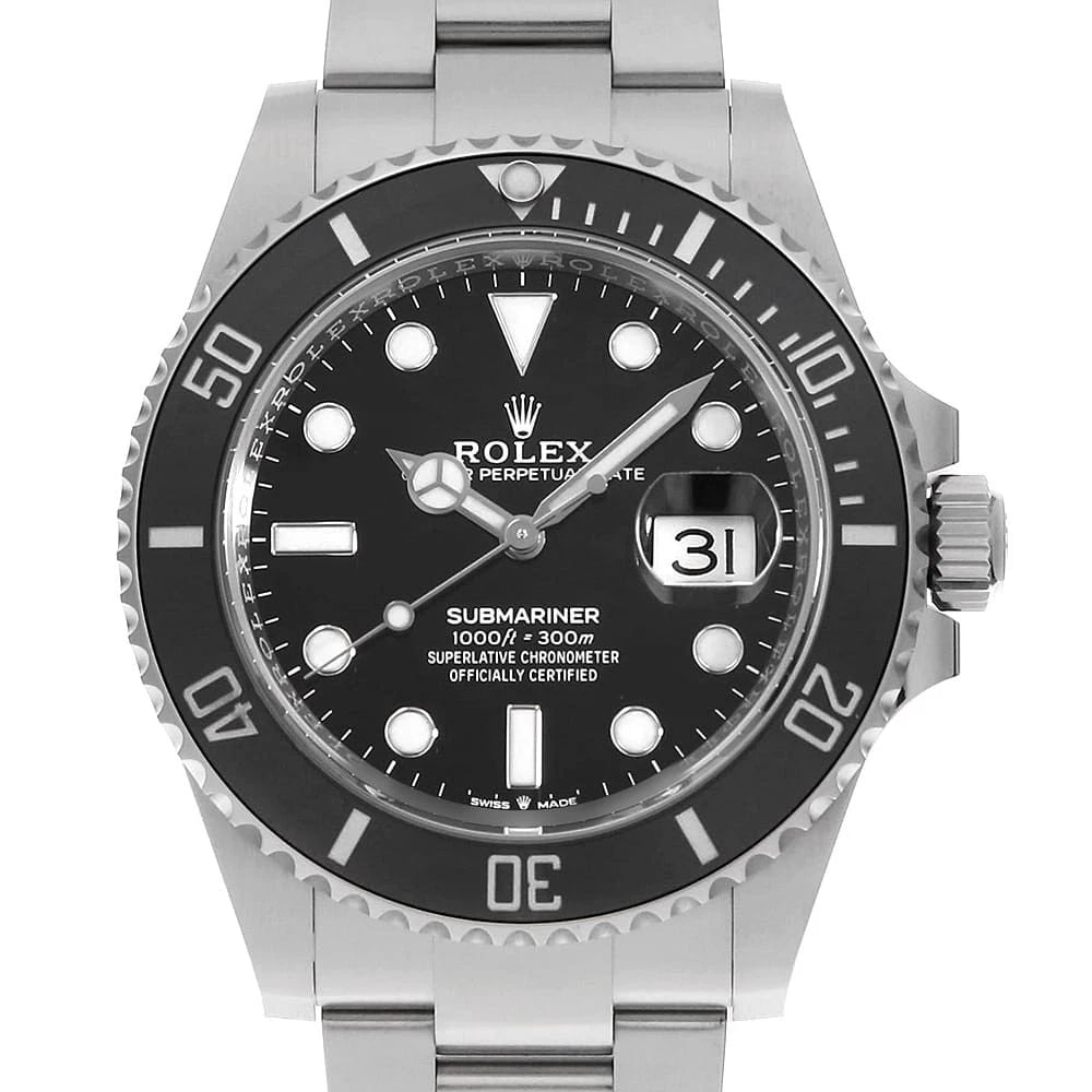 ROLEX SUBMARINER DATE BLACK WATCH: ROLEX SUBMARINER Date black Watch Brand: ROLEX Type/Style: Wrist watch Material: Case Material Stainless Steel Belt Material Stainless Steel Color: Dial Color Black Size: Case:W41mm Circumference of