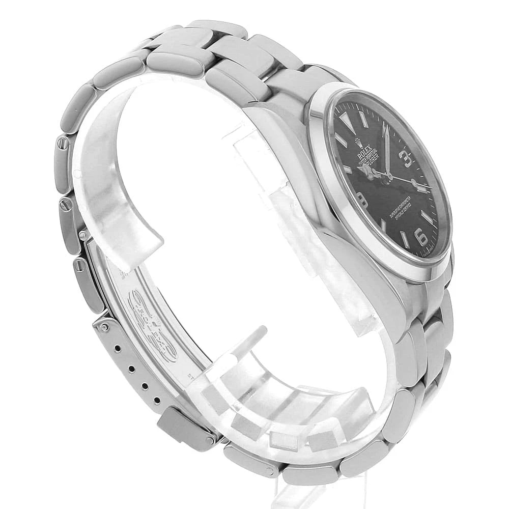 ROLEX EXPLORER BLACK WATCH - 3