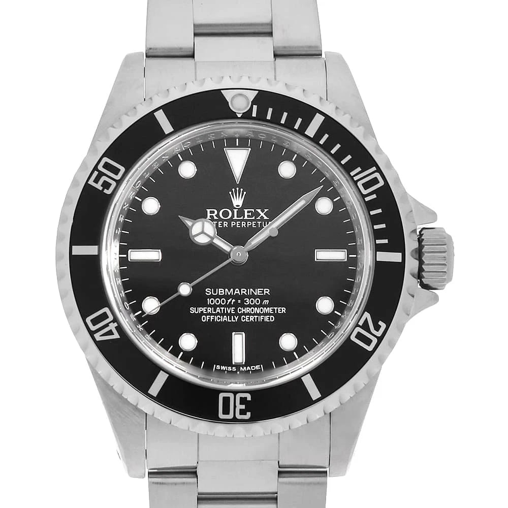 ROLEX SUBMARINER BLACK WATCH: ROLEX SUBMARINER black Watch Brand: ROLEX Type/Style: Wrist watch Material: Case Material Stainless Steel Belt Material Stainless Steel Color: Dial Color Black Size: Case:W40mm Circumference of
