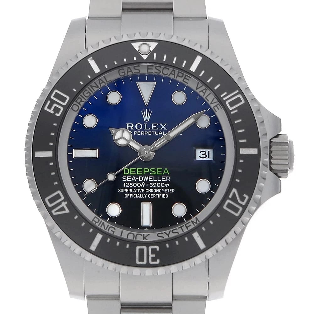 ROLEX DEEP SEA BLUE WATCH: ROLEX Deep Sea BLUE Watch Brand: ROLEX Type/Style: Wrist watch Material: Case Material Stainless Steel Belt Material Stainless Steel Color: Dial Color Blue Size: Case:W44mm Circumference of