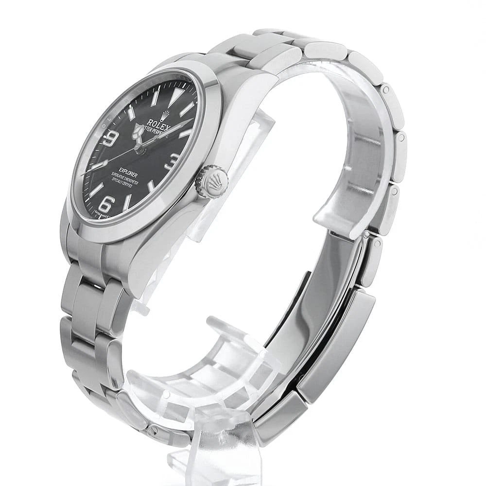 ROLEX EXPLORER WHITE BLACK WATCH - 2