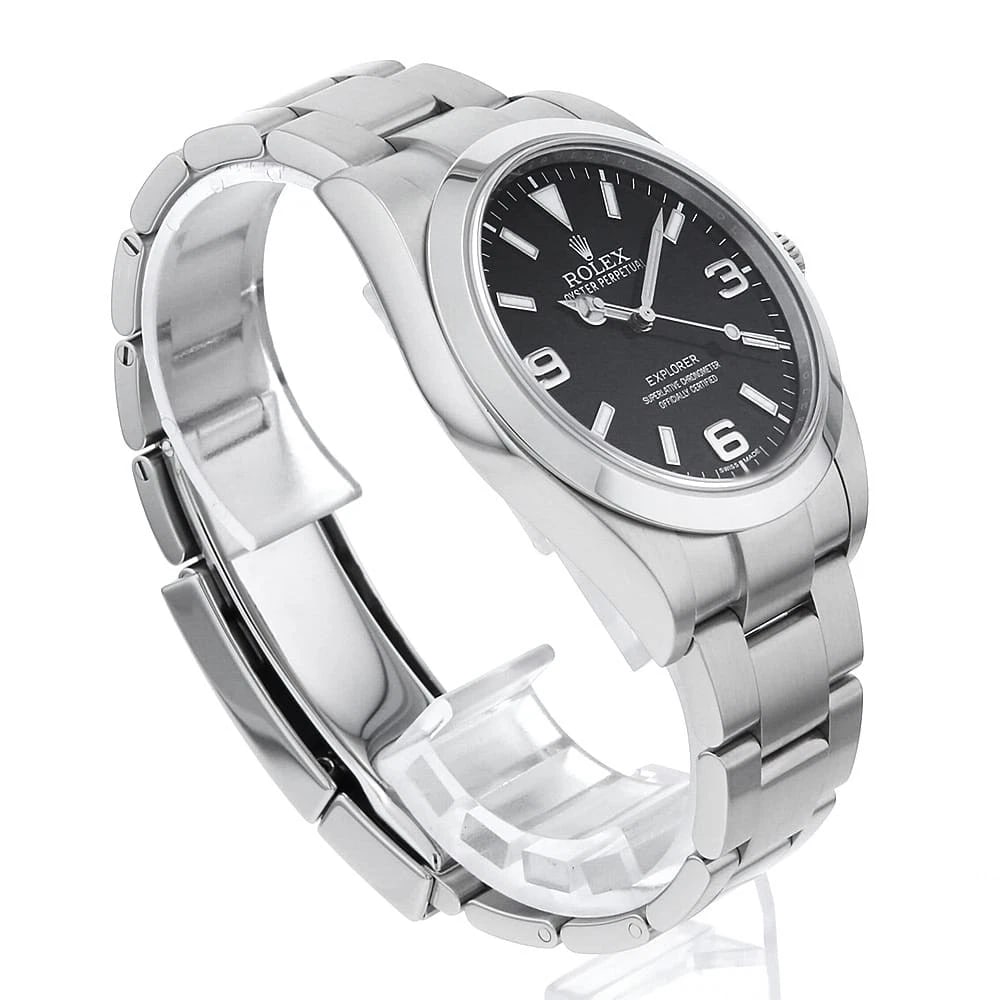 ROLEX EXPLORER BLACK WATCH - 3