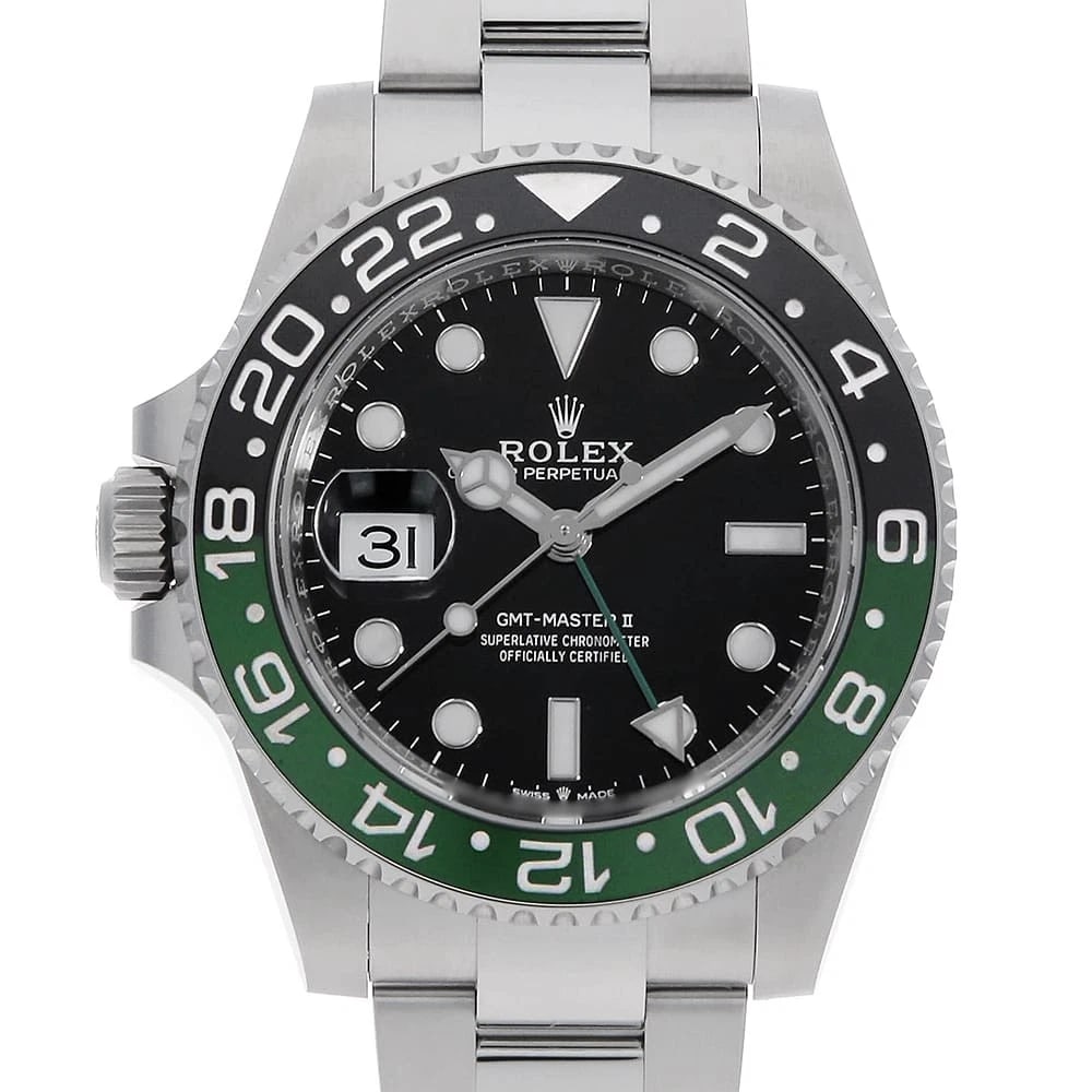 ROLEX GMT MASTER BLACK OYSTER WATCH: ROLEX GMT Master black oyster Watch Brand: ROLEX Type/Style: Wrist watch Material: Case Material Stainless Steel Belt Material Stainless Steel Color: Dial Color Black Size: Case:W40mm Circumference