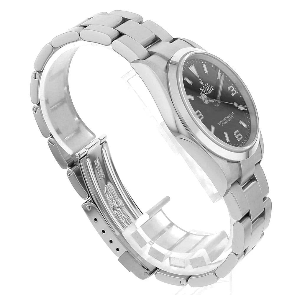 ROLEX EXPLORER BLACK WATCH - 3