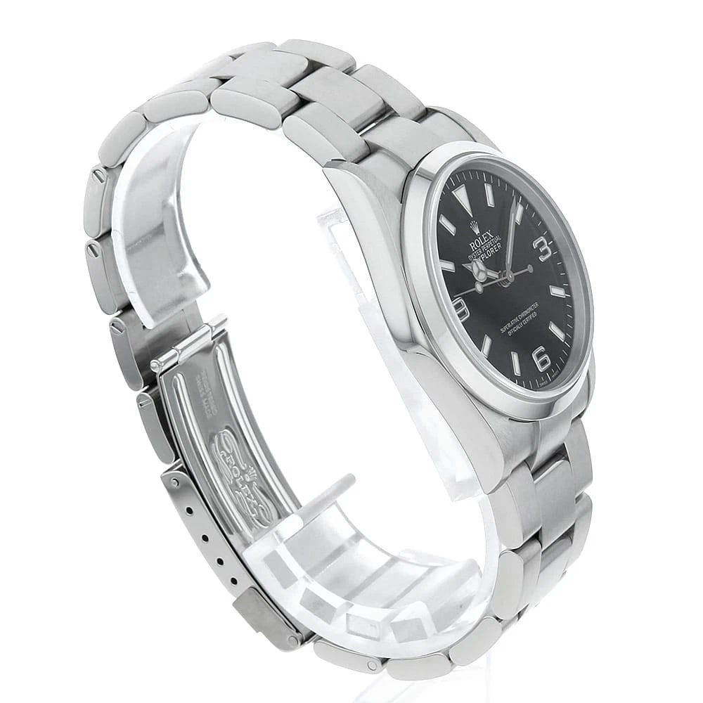 ROLEX EXPLORER BLACK WATCH - 3