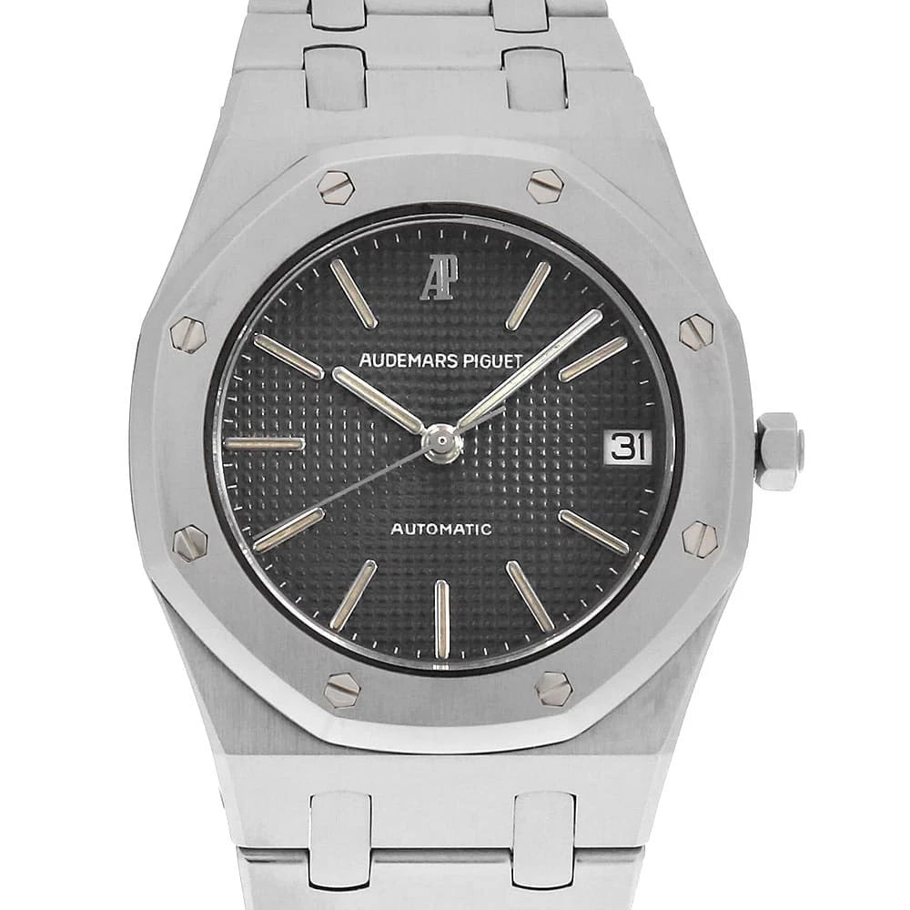 AUDEMARS PIGUET ROYAL OAK WATCH: AUDEMARS PIGUET Royal oak Watch Brand: AUDEMARS PIGUET Type/Style: Wrist watch Material: Case Material Stainless Steel Belt Material Stainless Steel Color: Dial Color Black Size: Case:W35mm