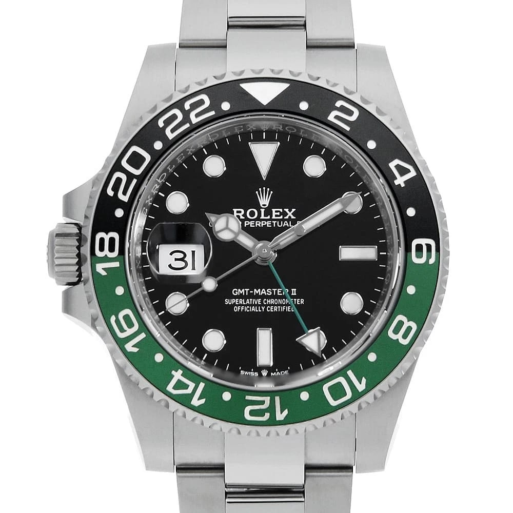 ROLEX GMT MASTER BLACK OYSTER WATCH: ROLEX GMT Master black oyster Watch Brand: ROLEX Type/Style: Wrist watch Material: Case Material Stainless Steel Belt Material Stainless Steel Color: Dial Color Black Size: Case:W40mm Circumference
