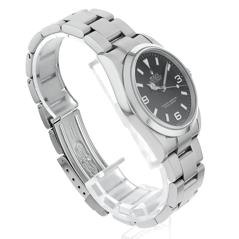 ROLEX EXPLORER BLACK WATCH - 3