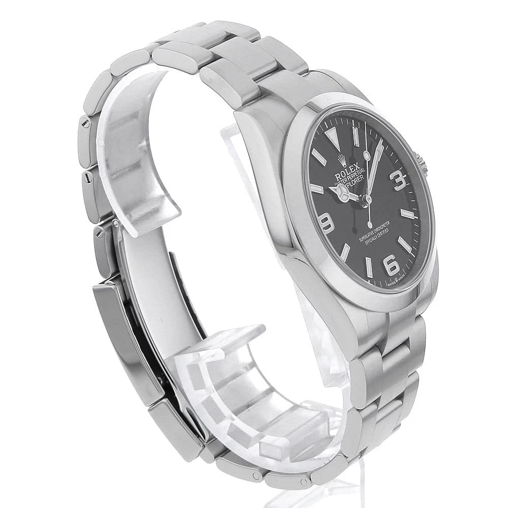 ROLEX EXPLORER BLACK WATCH - 3