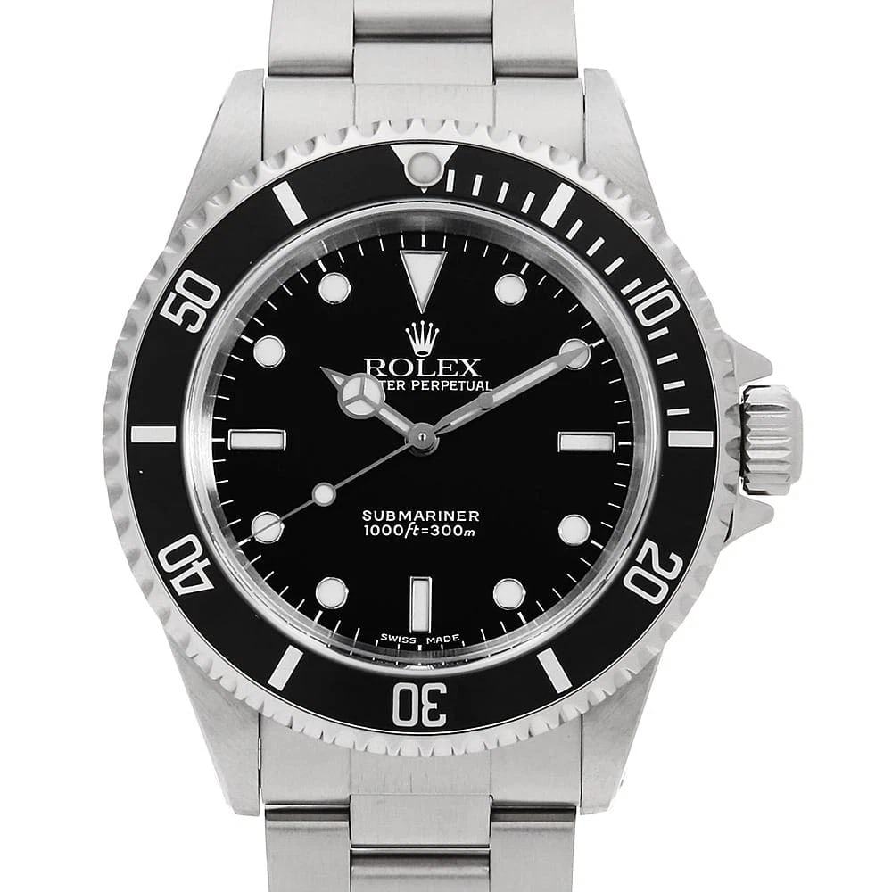 ROLEX SUBMARINER BLACK WATCH: ROLEX SUBMARINER black Watch Brand: ROLEX Type/Style: Wrist watch Material: Case Material Stainless Steel Belt Material Stainless Steel Color: Dial Color Black Size: Case:W40mm Circumference of