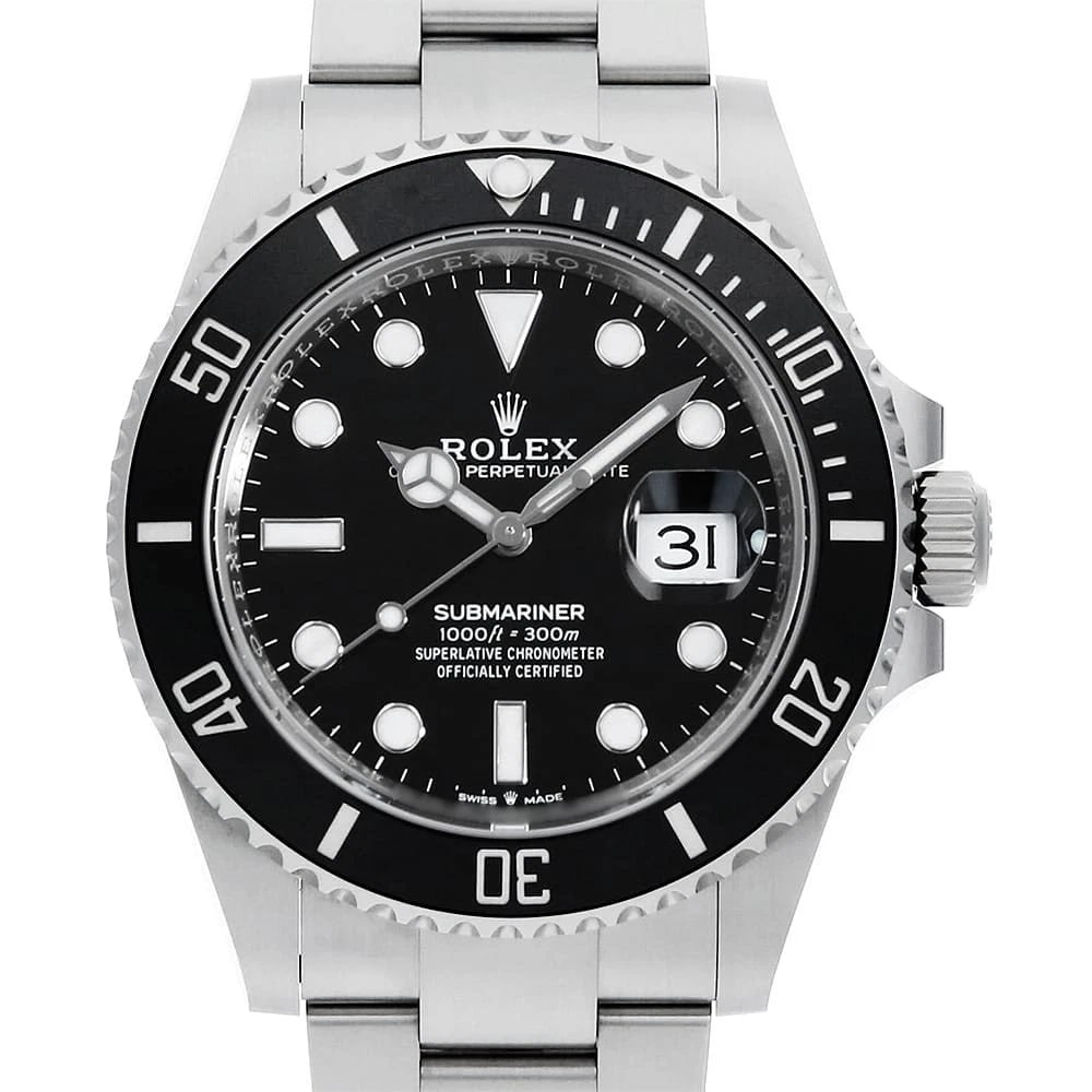 ROLEX SUBMARINER DATE BLACK WATCH: ROLEX SUBMARINER Date black Watch Brand: ROLEX Type/Style: Wrist watch Material: Case Material Stainless Steel Belt Material Stainless Steel Color: Dial Color Black Size: Case:W41mm Circumference of