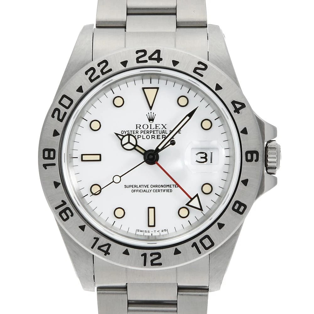 ROLEX EXPLORER WHITE TRITIUM WATCH (1 of 2)