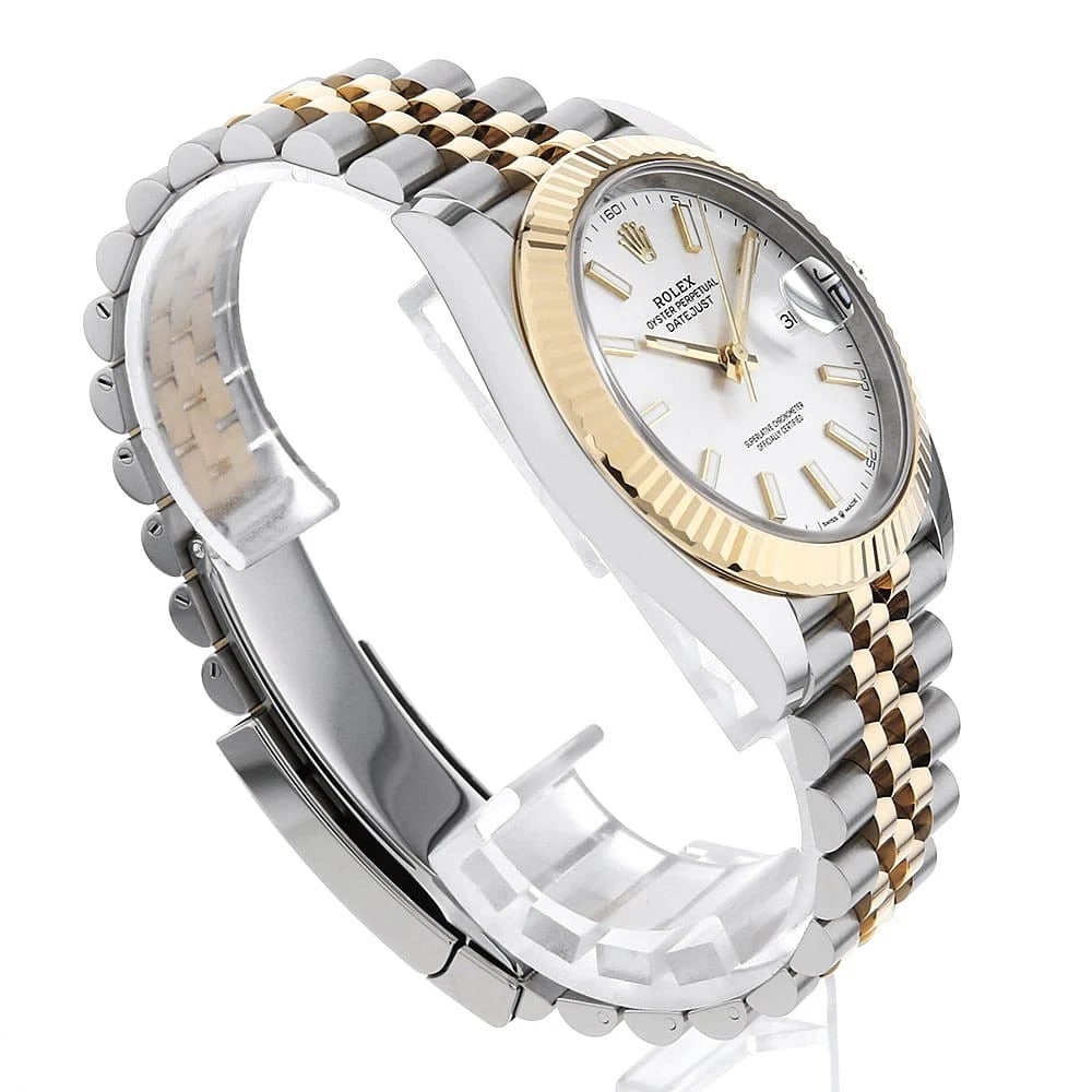 ROLEX DATEJUST SILVER WATCH - 2