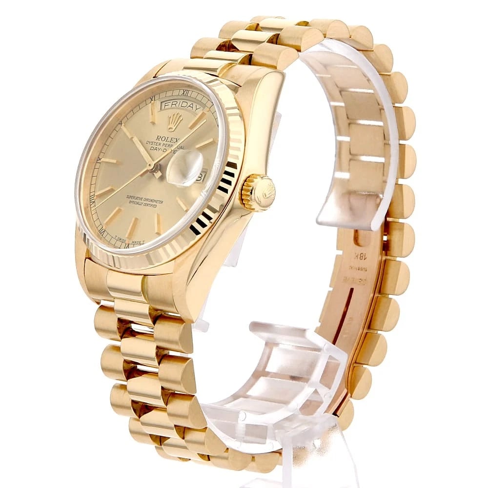ROLEX DATE CHAMPAGNE WATCH - 2