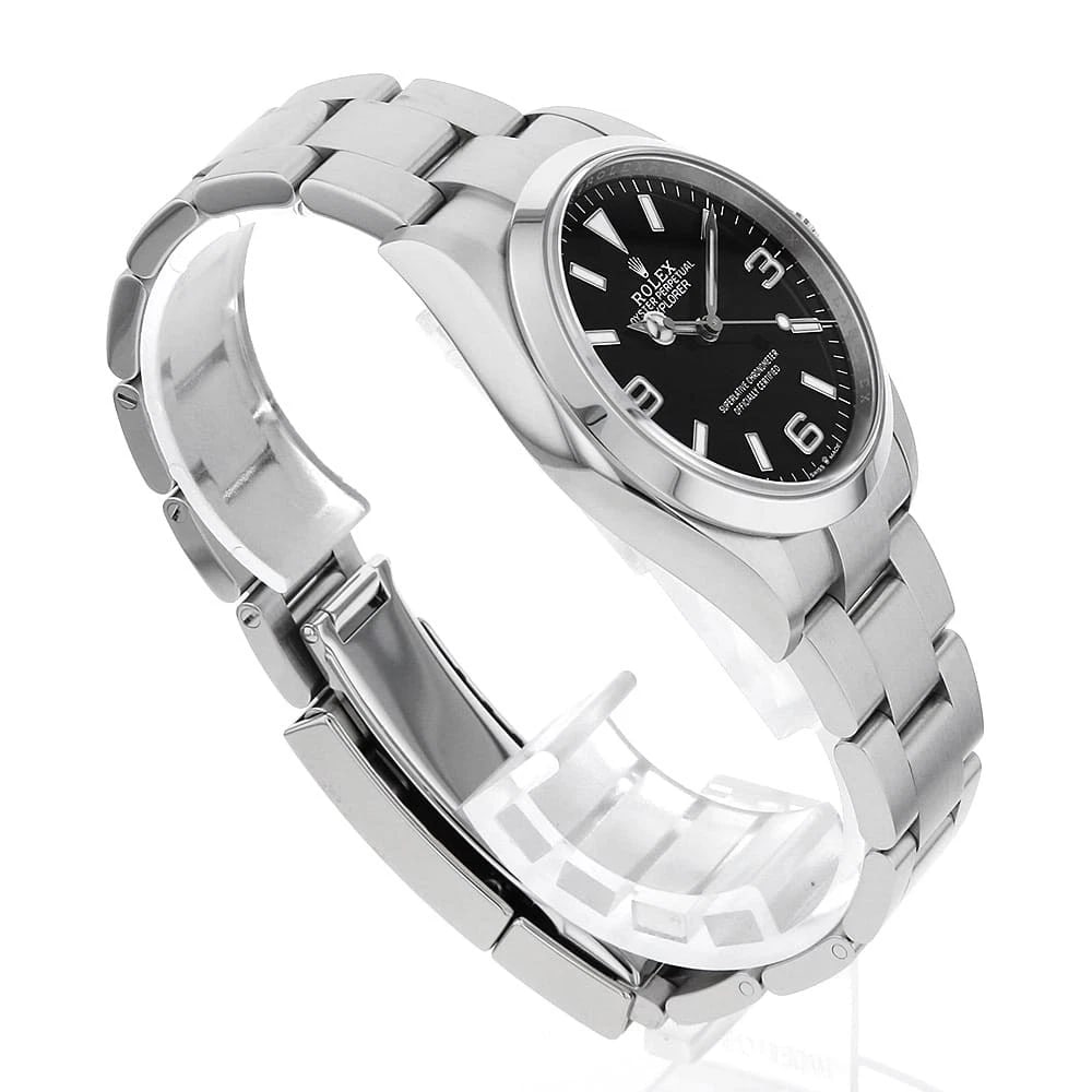 ROLEX EXPLORER BLACK WATCH - 3