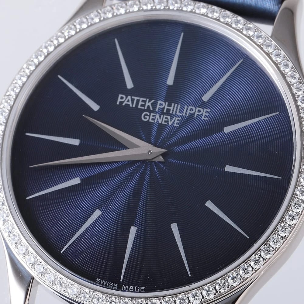 PATEK PHILIPPE BEZEL DIAMOND WATCH - 4