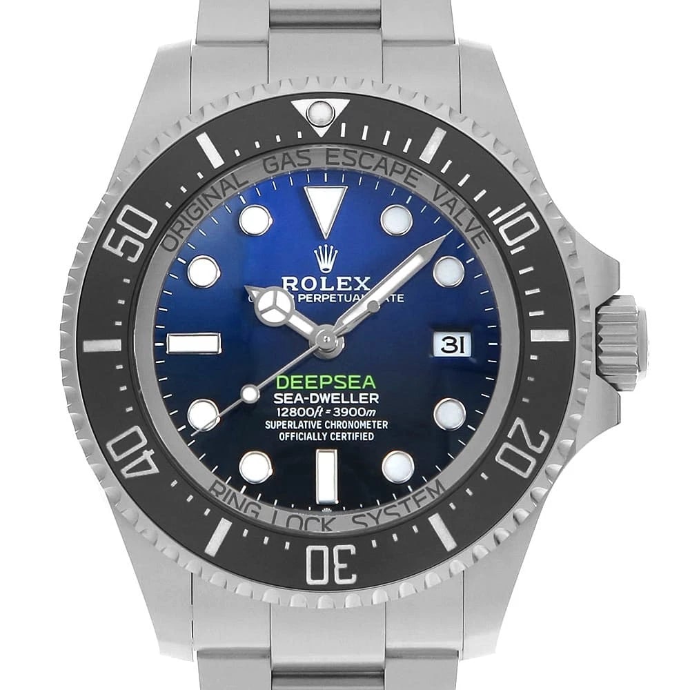ROLEX DEEP SEA BLUE WATCH: ROLEX Deep Sea BLUE Watch Brand: ROLEX Type/Style: Wrist watch Material: Case Material Stainless Steel Belt Material Stainless Steel Color: Dial Color Blue Size: Case:W44mm Circumference of