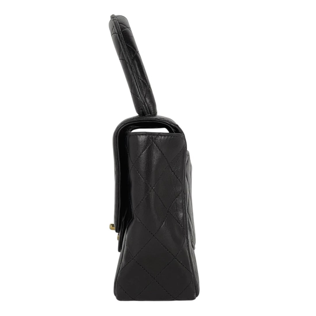 CHANEL (INTERLOCKING) CC LOGO HAND BAG - 2