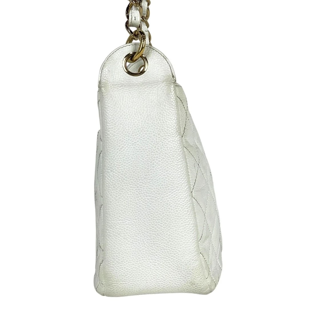 CHANEL (INTERLOCKING) CC LOGO CHAIN SHOULDER BAG - 4