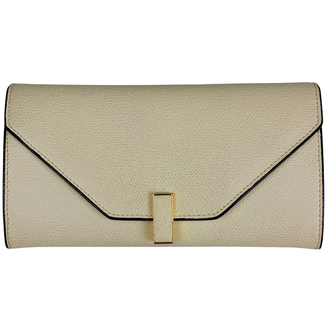 VALEXTRA IJIIDE CHAIN WALLET 2WAY SHOULDER BAG: Valextra Ijiide Chain Wallet 2WAY Shoulder Bag Brand: Valextra Type/Style: Chain wallet Material: leather Color: White Size: Width 19.5cm(7.7") Height 10.5cm(4.1") Depth 2.5cm(1") Accessories: None
