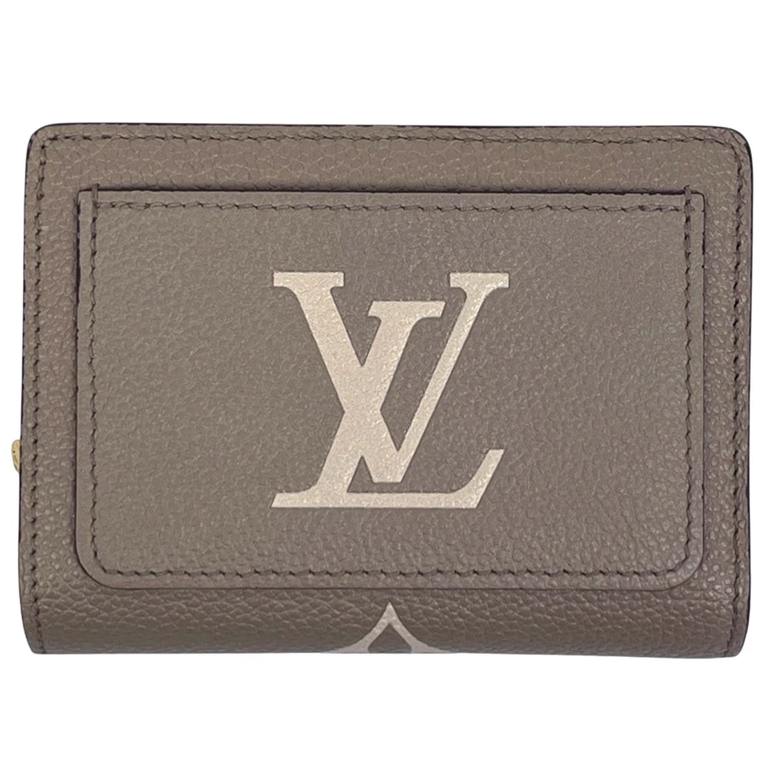 LOUIS VUITTON PORTEFEIULLE CLAIRE ZIP AROUND BI-FOLD WALLET: Louis Vuitton Portefeiulle Claire Zip Around Bi-Fold wallet Brand: Louis Vuitton Type/Style: Bi-Fold wallet Material: Monogram Ann Platt Color: Turtrail Claim (Beige) Size: Width 11cm(4.3") Height 8.5