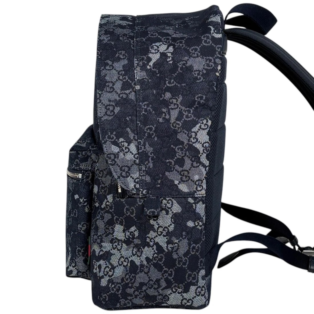 GUCCI GG DENIM LARGE BACKPACK DAY PACK BACKPACK - 2