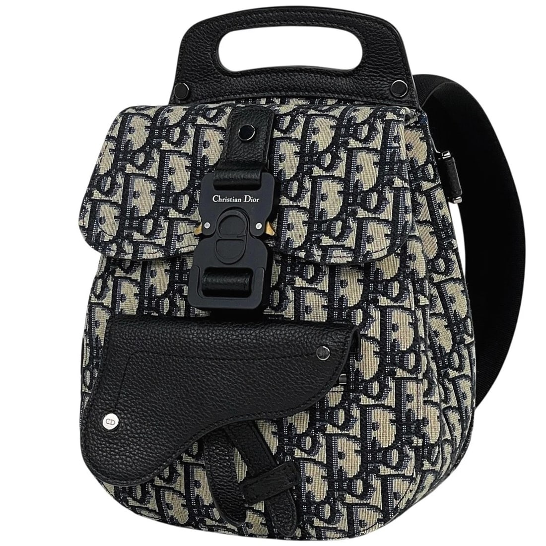 CHRISTIAN DIOR GALLOP BACKPACK TROTTER OBLIQUE BACKPACK (1 of 9)