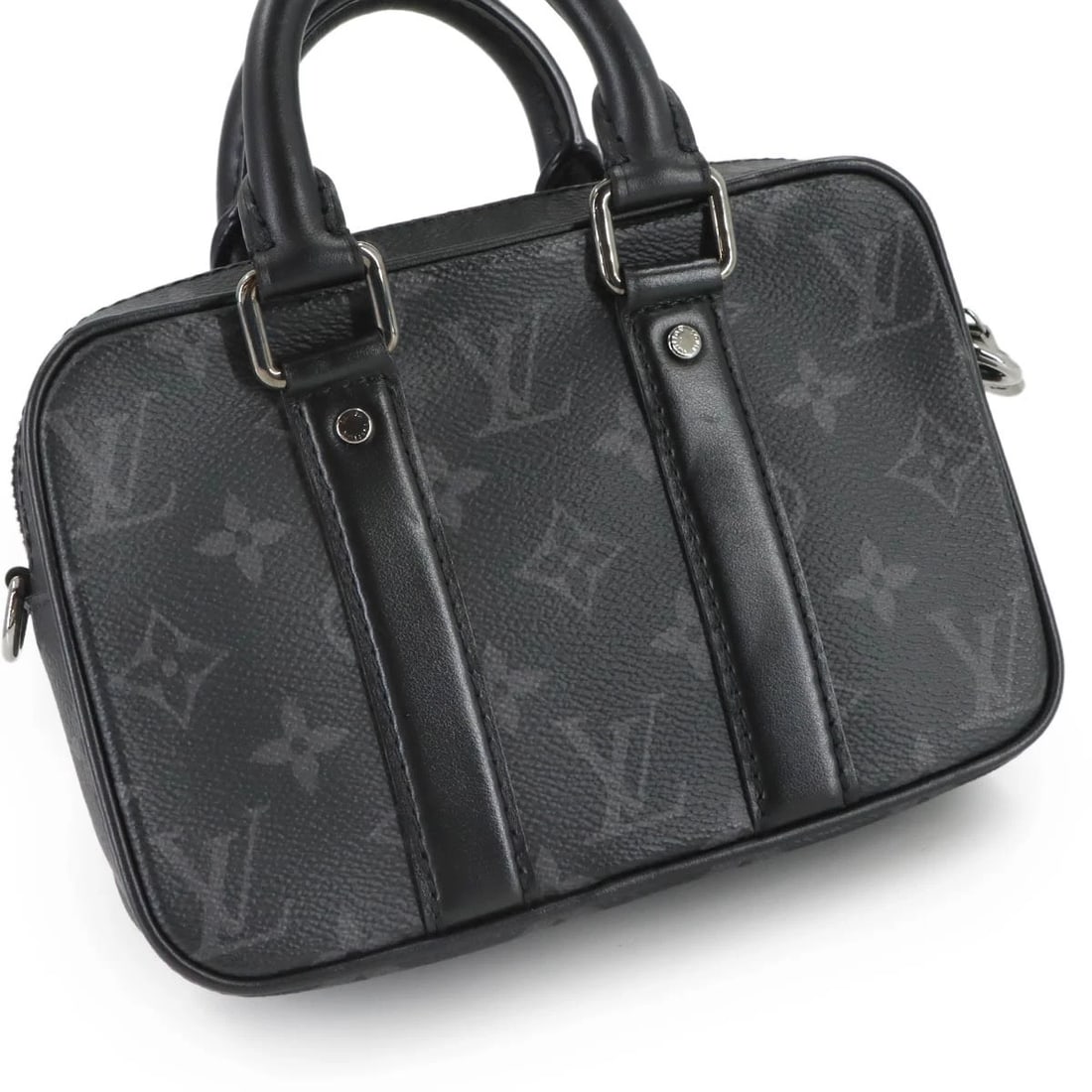 LOUIS VUITTON MONOGRAM ECLIPSE HAND SHOULDER BAG - 6