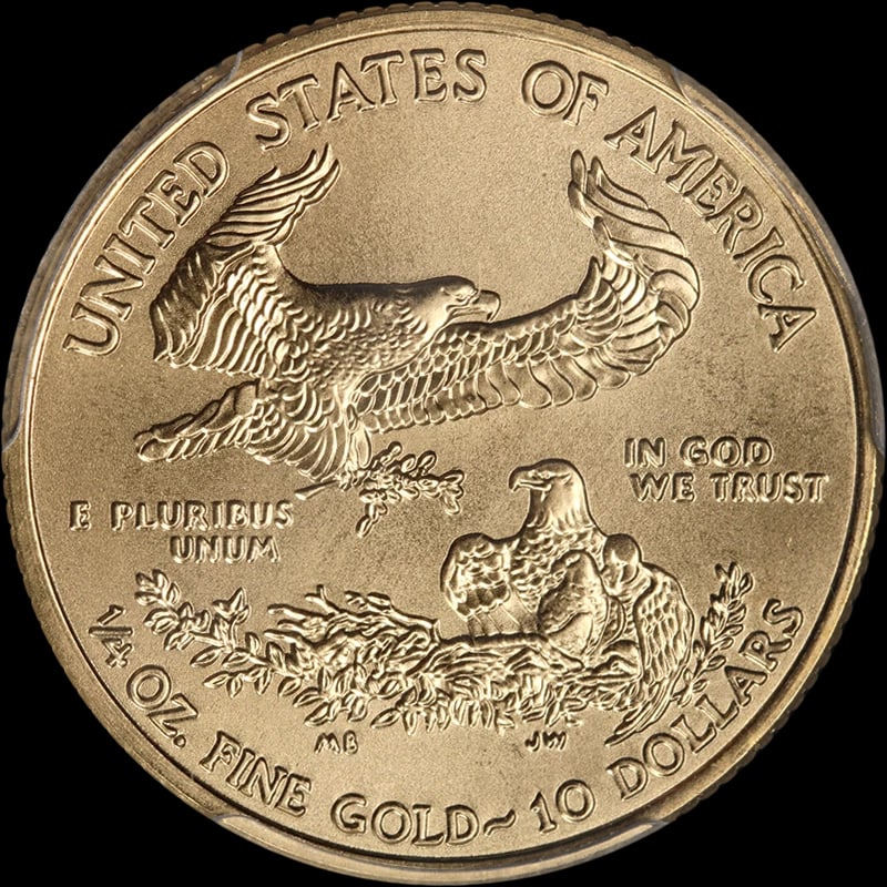 2018 GOLD AMERICAN EAGLE $10 - 2