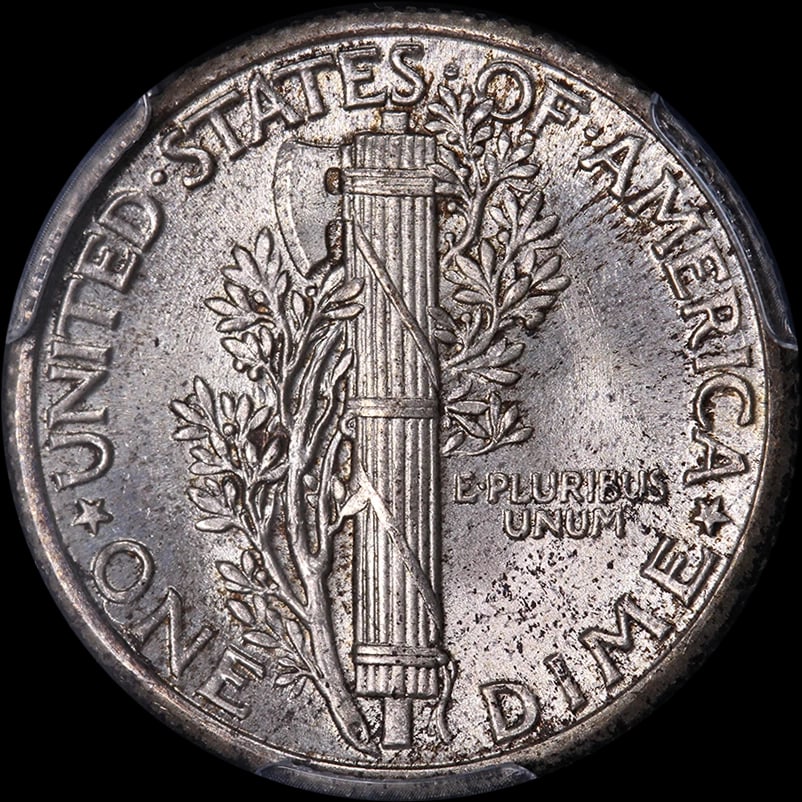 1934-P MERCURY DIME - 2