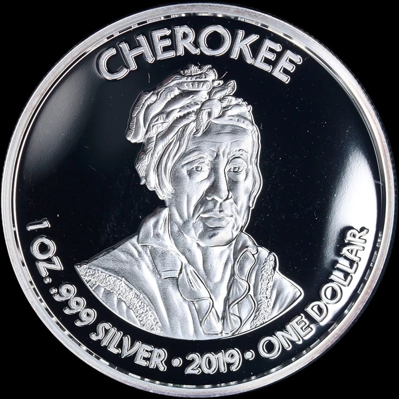 NATIVE AMERICAN SILVER DOLLAR COLLECTION - 5