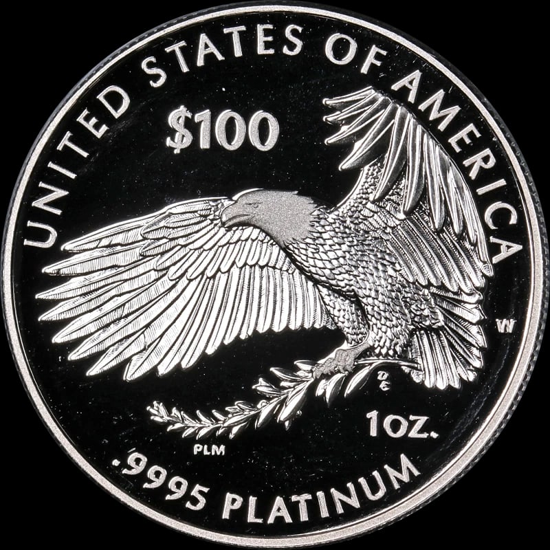 2018-W PLATINUM AMERICAN EAGLE $100 - 2