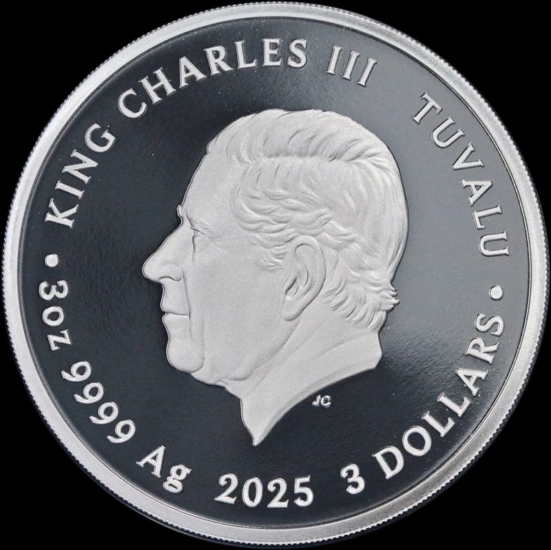 2025 TUVALU SILVER $3 - 2