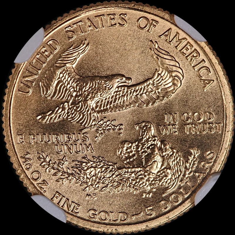 1994 GOLD AMERICAN EAGLE $5 - 2