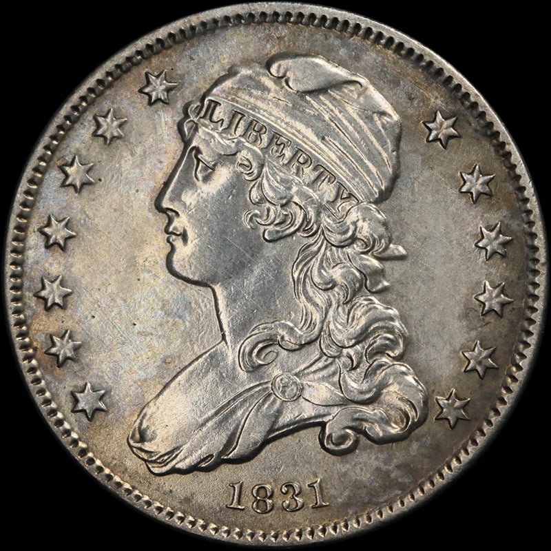 1831 BUST QUARTER 'SMALL LETTERS' NICE: 1831 Bust Quarter 'Small Letters' Nice Year: 1831 Fineness: 0.9 Composition: Silver Denomination: None Country of Origin: United States Accessories: None Accessories Notice: When purchasing pre-owned