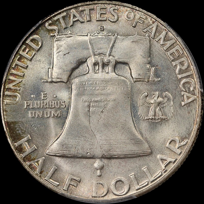 1952-S FRANKLIN HALF DOLLAR - 2