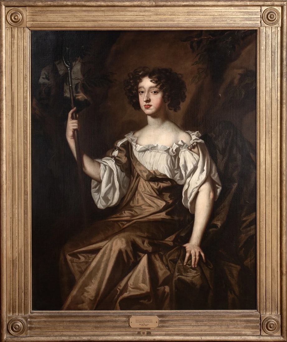 PORTRAIT OF BARBARA PALMER OIL PAINTING (1 of 10)