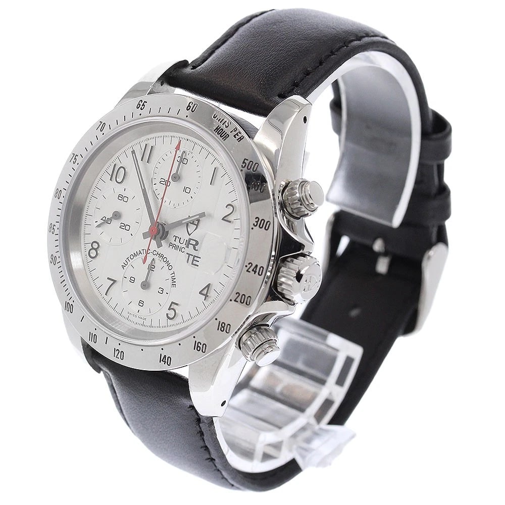 TUDOR PRINCE DATE CHRONO TIME AUTOMATIC WATCH - 2