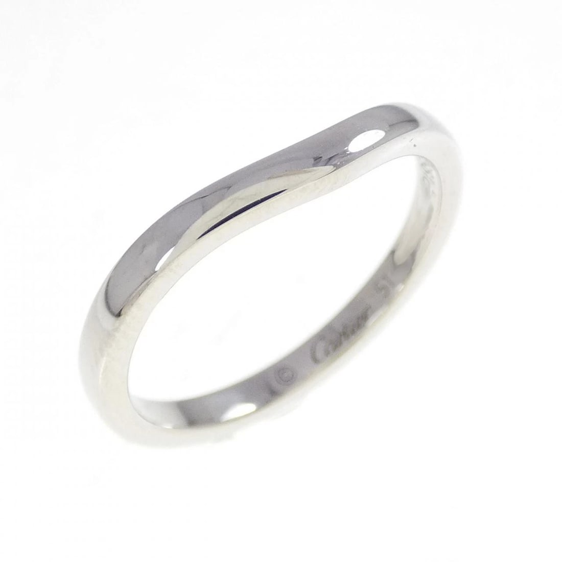 CARTIER BALLERINA RING: Cartier Ballerina Ring Brand: CARTIER Type/Style: Cartier Ring Material: Platinum950 Color: Silver Size: US5 3/4(51) Accessories: None Accessories Notice: When purchasing pre-owned goods, please