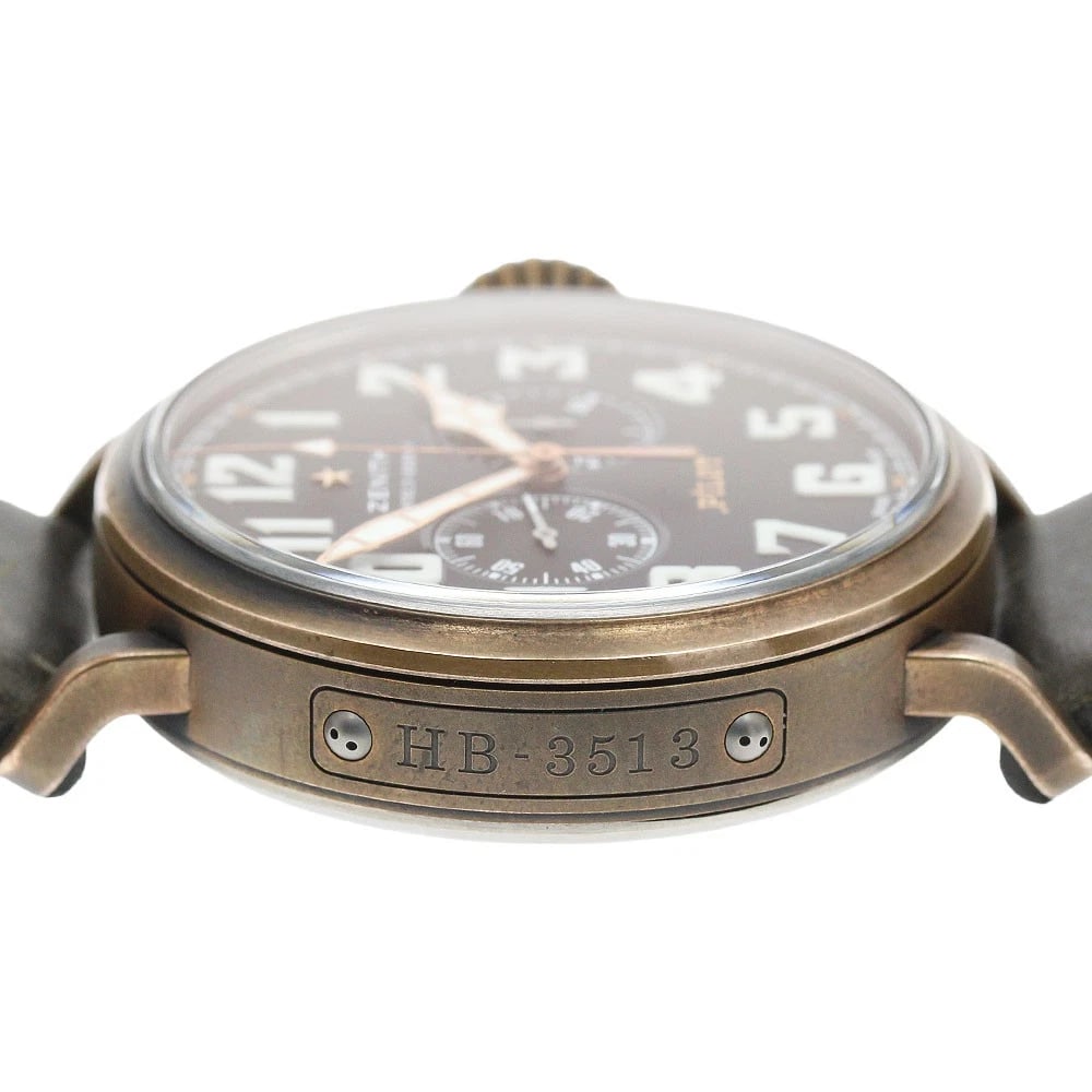 ZENITH PILOT TYPE CHRONOGRAPH AUTOMATIC WATCH - 4
