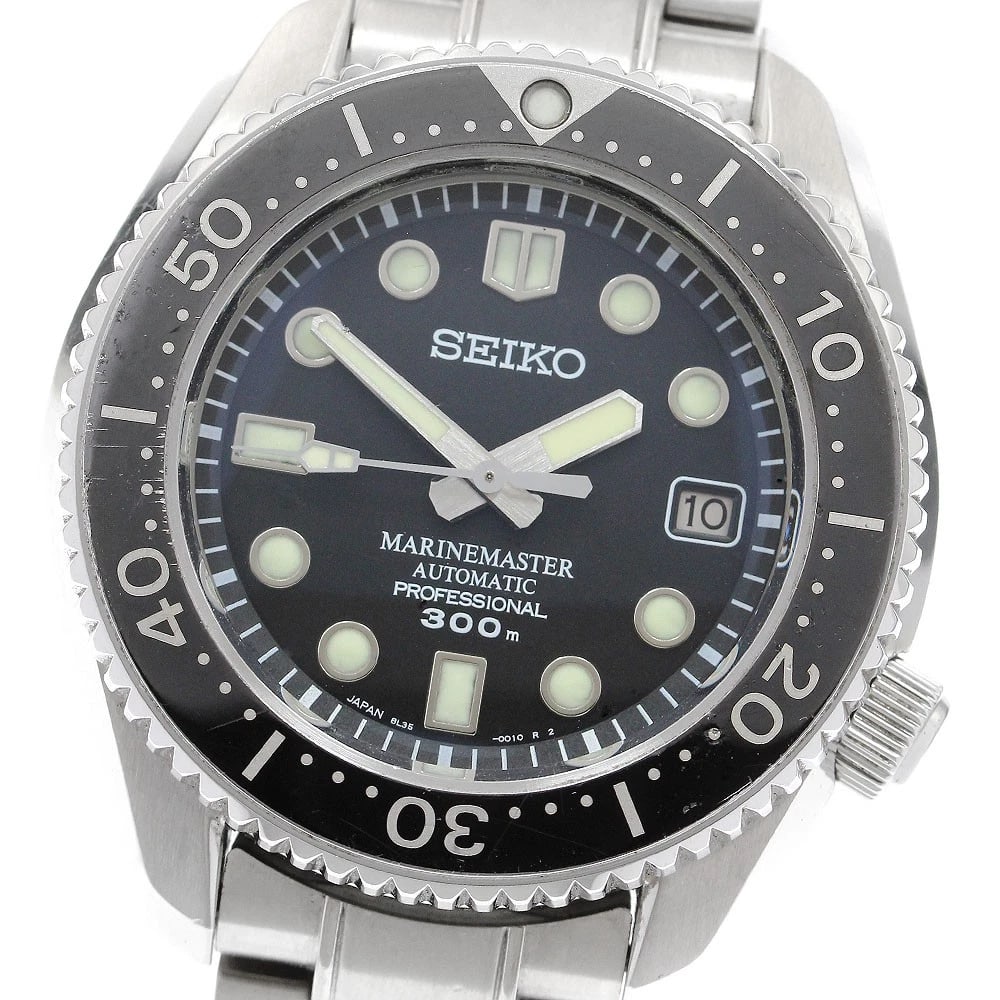 SEIKO PROSPEX MARINE MASTER AUTOMATIC WATCH: SEIKO Prospex Marine Master Automatic Watch Brand: SEIKO Type/Style: Wristwatch Material: Band Material Stainless Steel, Case Material Stainless Steel Color: Band Color Silver, Case Color Silver,