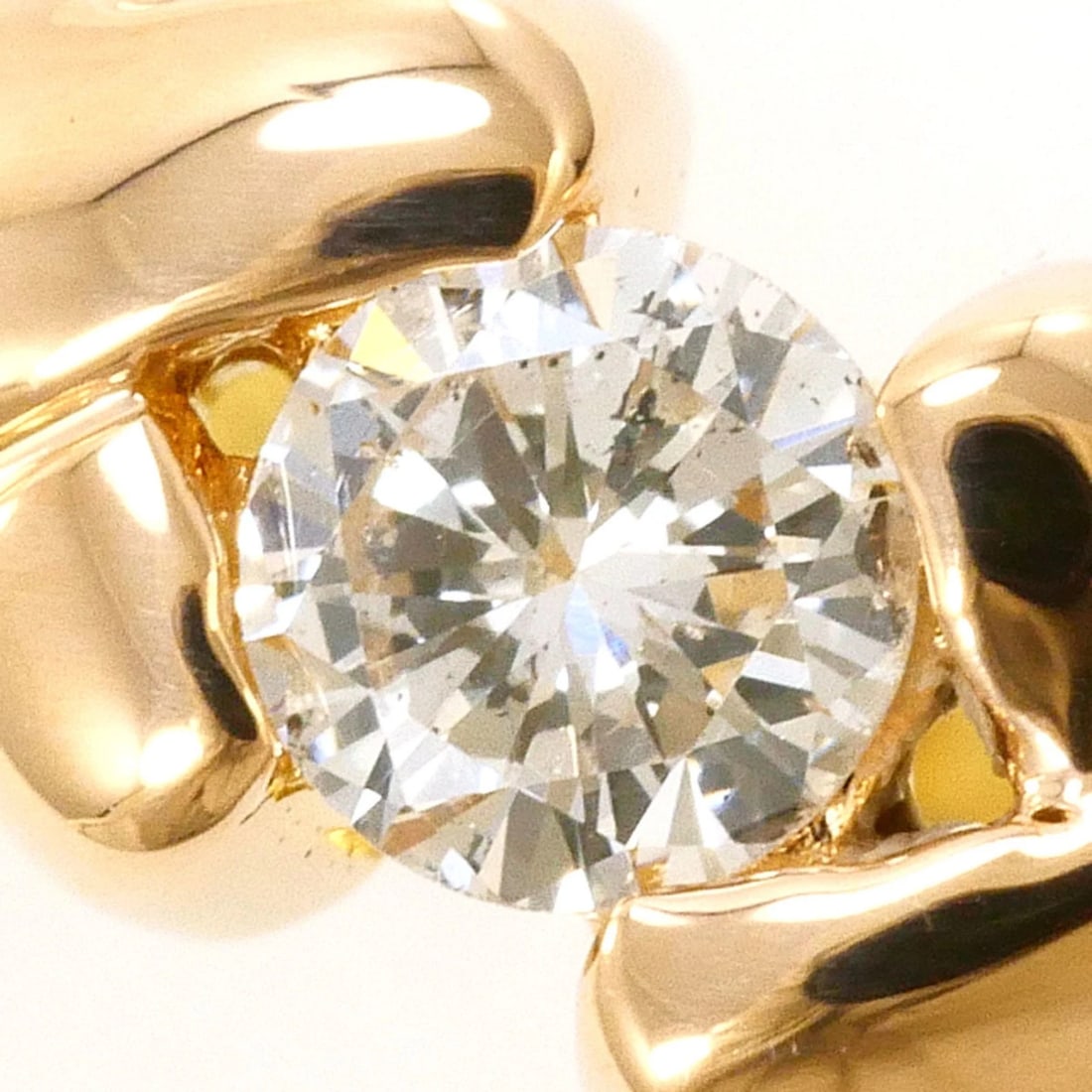 18K YELLOW GOLD RING - 2