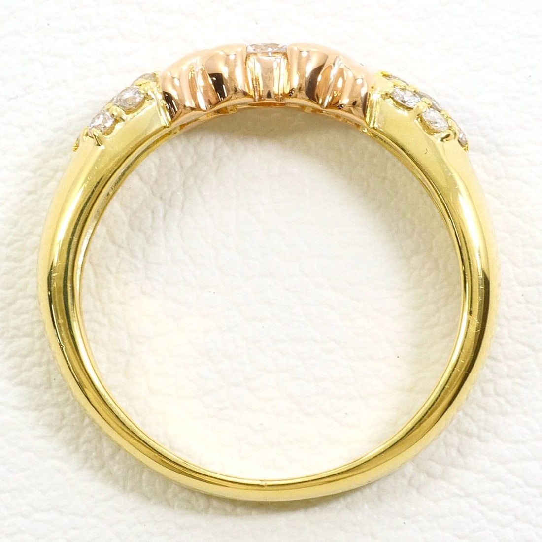 18K YELLOW GOLD RING - 3