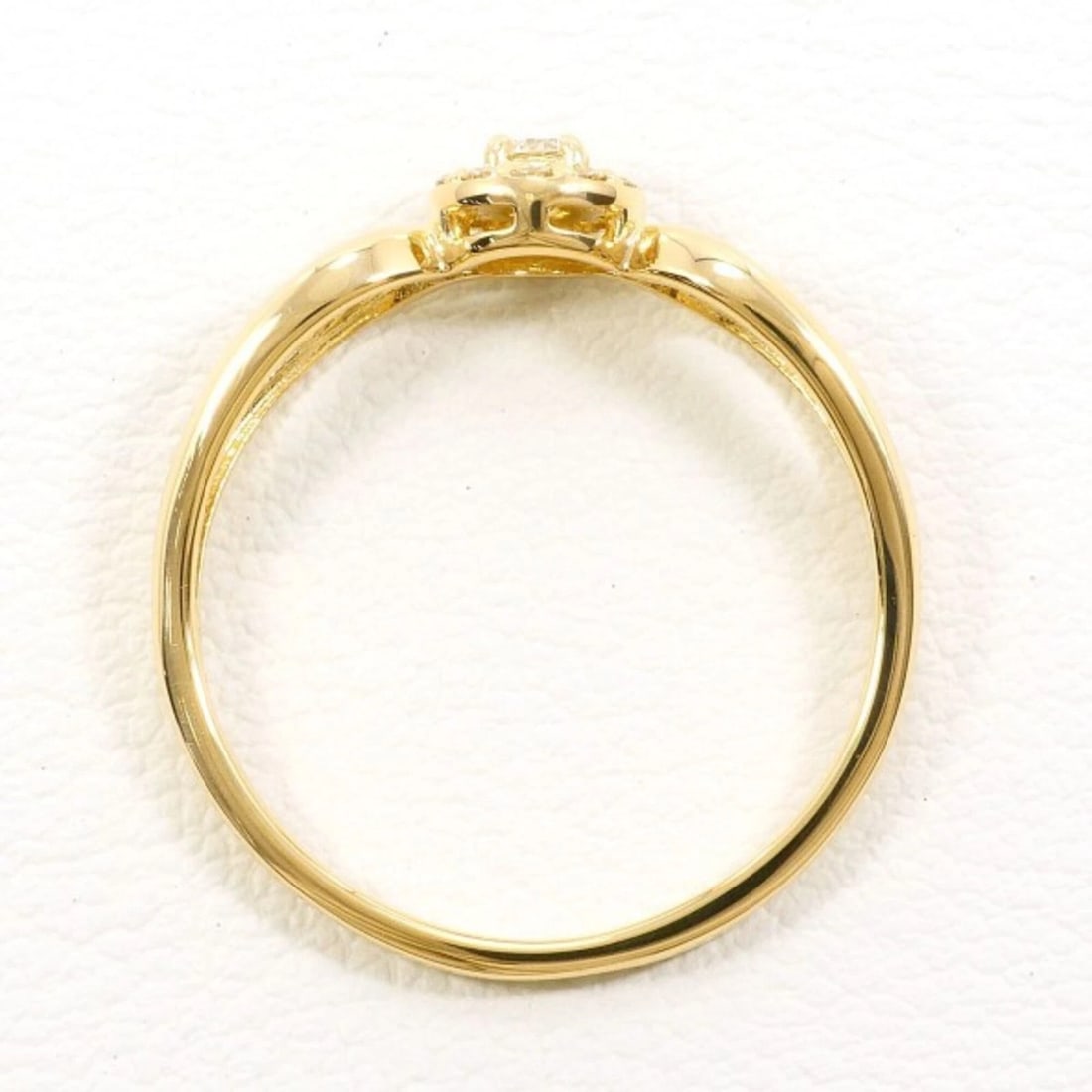 18K YELLOW GOLD RING - 2