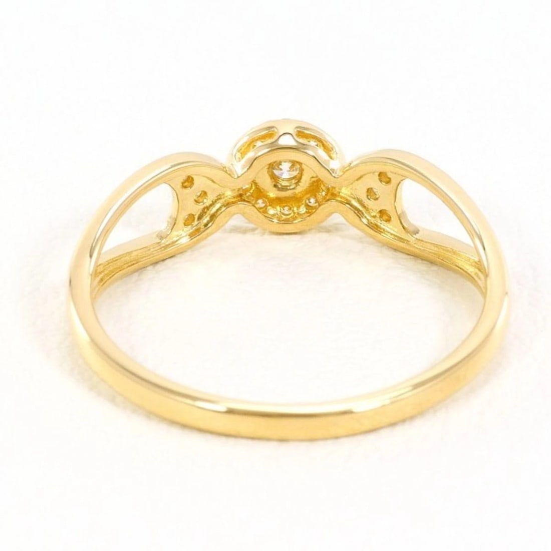 18K YELLOW GOLD RING - 3