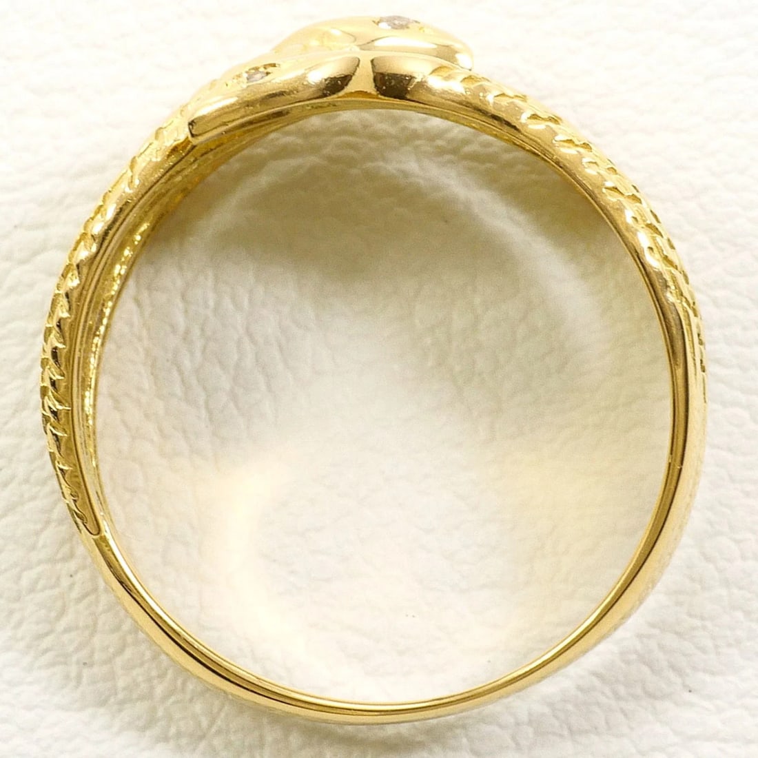 18K YELLOW GOLD RING - 3